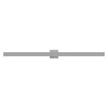 Vara 49.5" Modern Minimalist Indoor/Outdoor Metal 350-Degree Rotate Dimmable Integrated Linear LED Wall Sconce